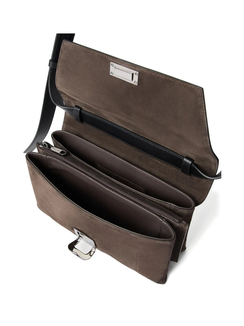 Brunello Cucinellisuede cross body bag