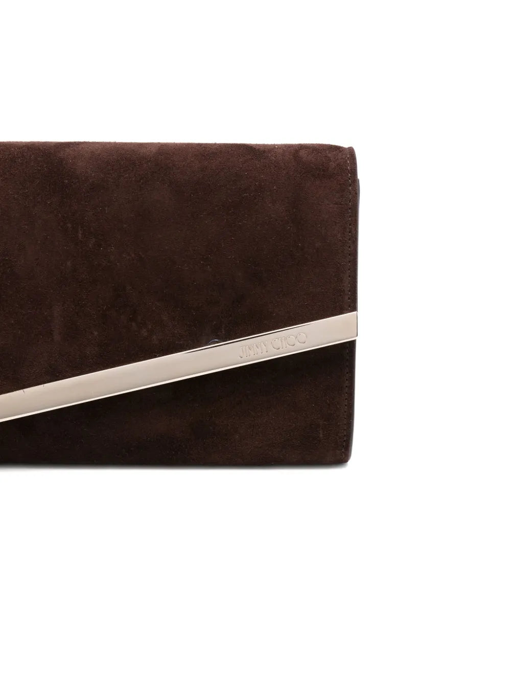 Jimmy Chooenvelope suede clutch bag