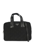 Pre-OwnedPrada Pre-Owned2010s logo-plaque two-way tote bag