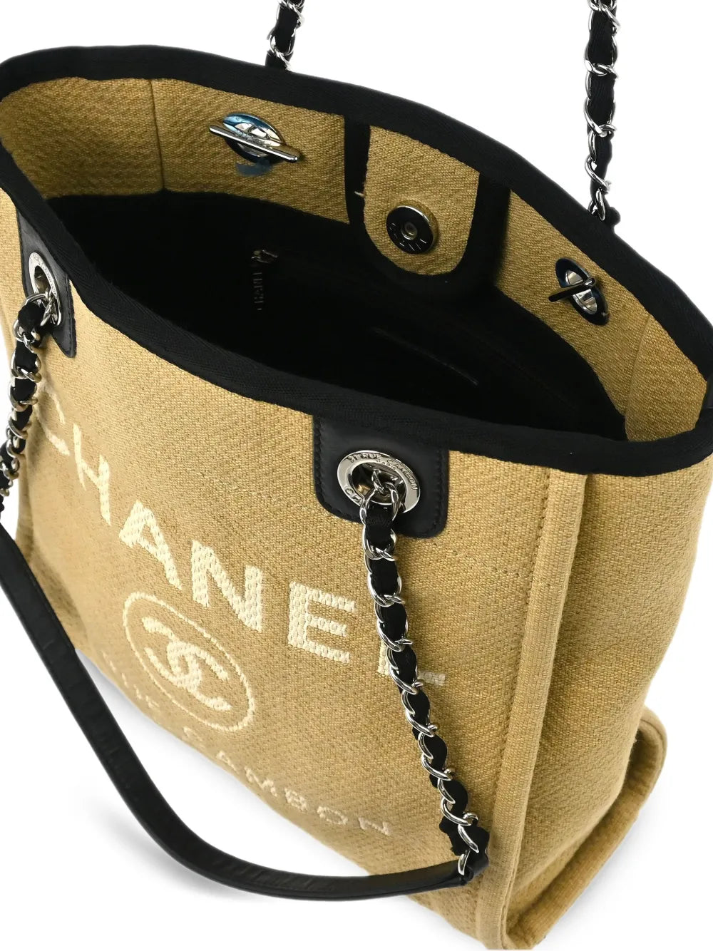 Pre-OwnedCHANEL Pre-Owned2012 mini Deauville tote bag