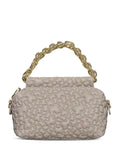 TOUSbear-embossed chain-strap cross-body bag