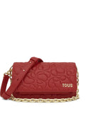 TOUSembossed chain-strap bag