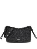TOUSbear-embossed drawstring cross body bag