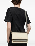 TOUSMedium Audree embossed-logo two-tone crossbody bag