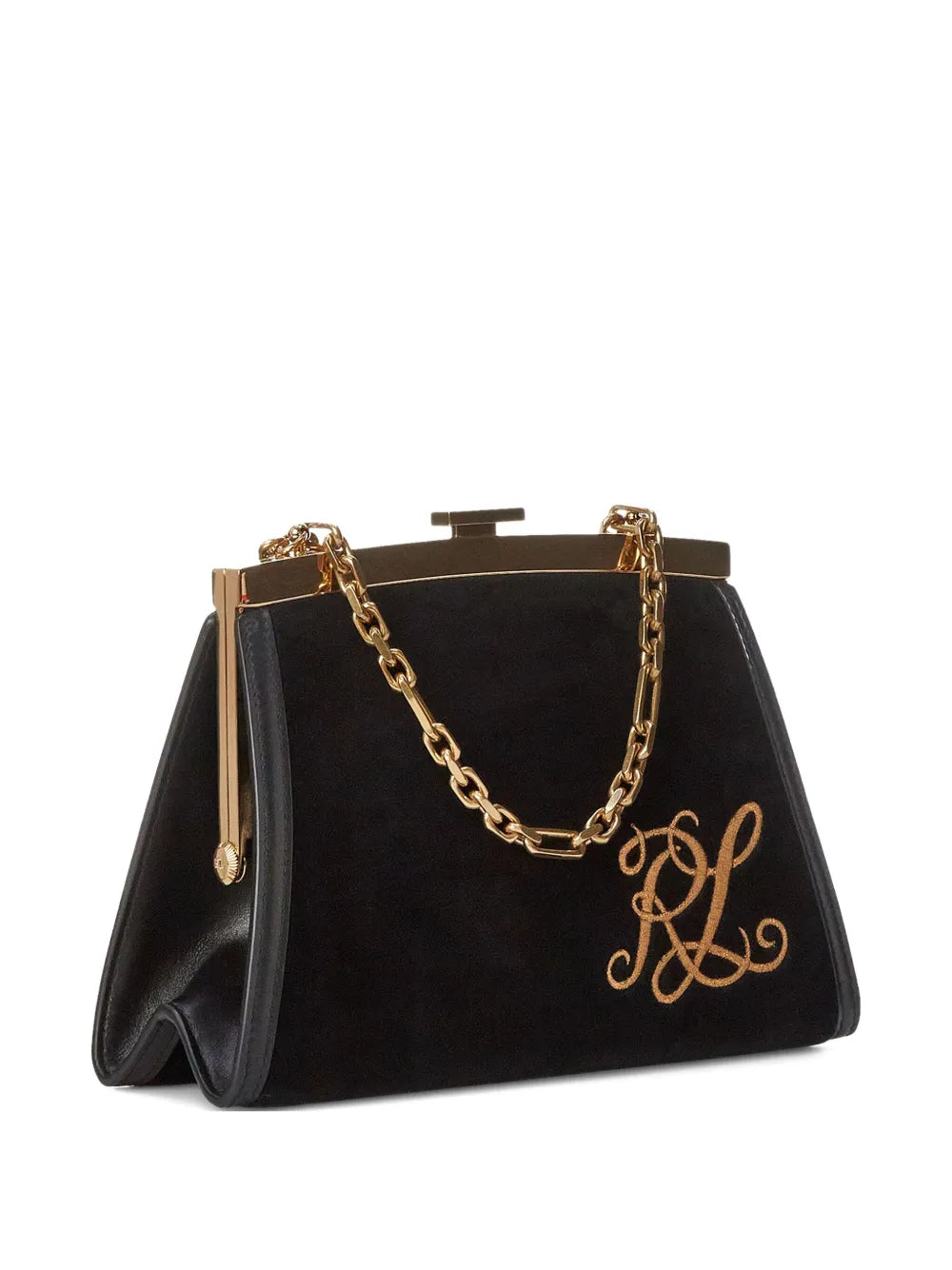 Ralph Lauren Collectionembroidered chain-strap bag