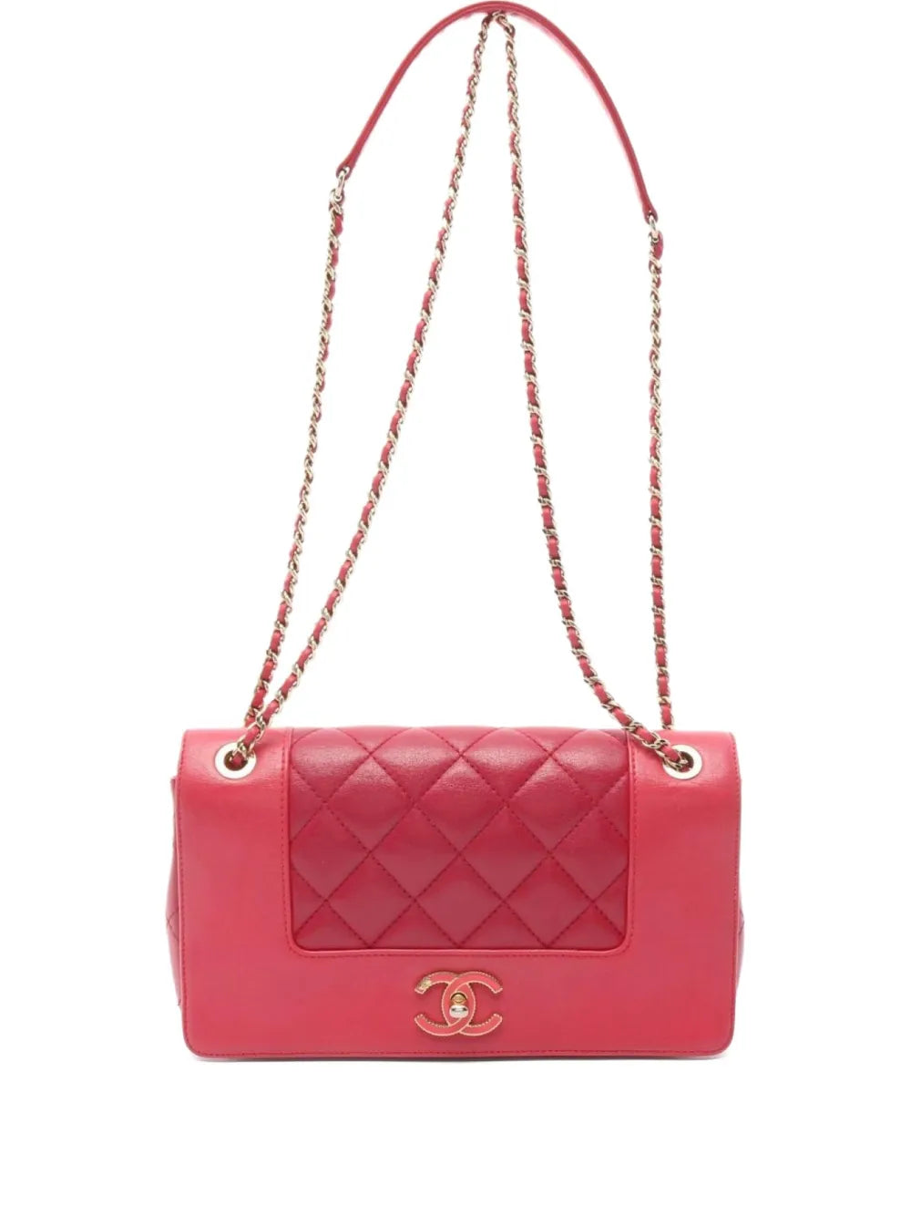 Pre-OwnedCHANEL Pre-Owned2016-2017 Mademoiselle Matelasse shoulder bag
