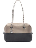 Pre-OwnedCHANEL Pre-Owned2016-2017 Coco Mark Charm chain shoulder bag