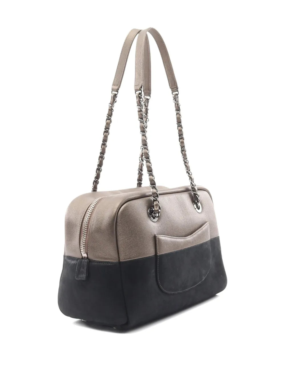 Pre-OwnedCHANEL Pre-Owned2016-2017 Coco Mark Charm chain shoulder bag