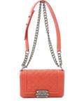 Pre-OwnedCHANEL Pre-Owned2018-2019 small Boy Chain shoulder bag