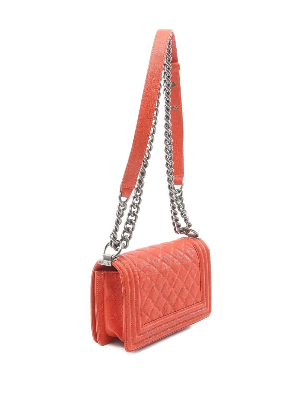 Pre-OwnedCHANEL Pre-Owned2018-2019 small Boy Chain shoulder bag
