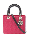 Pre-OwnedChristian Dior Pre-Owned2000s Cannage Lady Dior two-way handbag