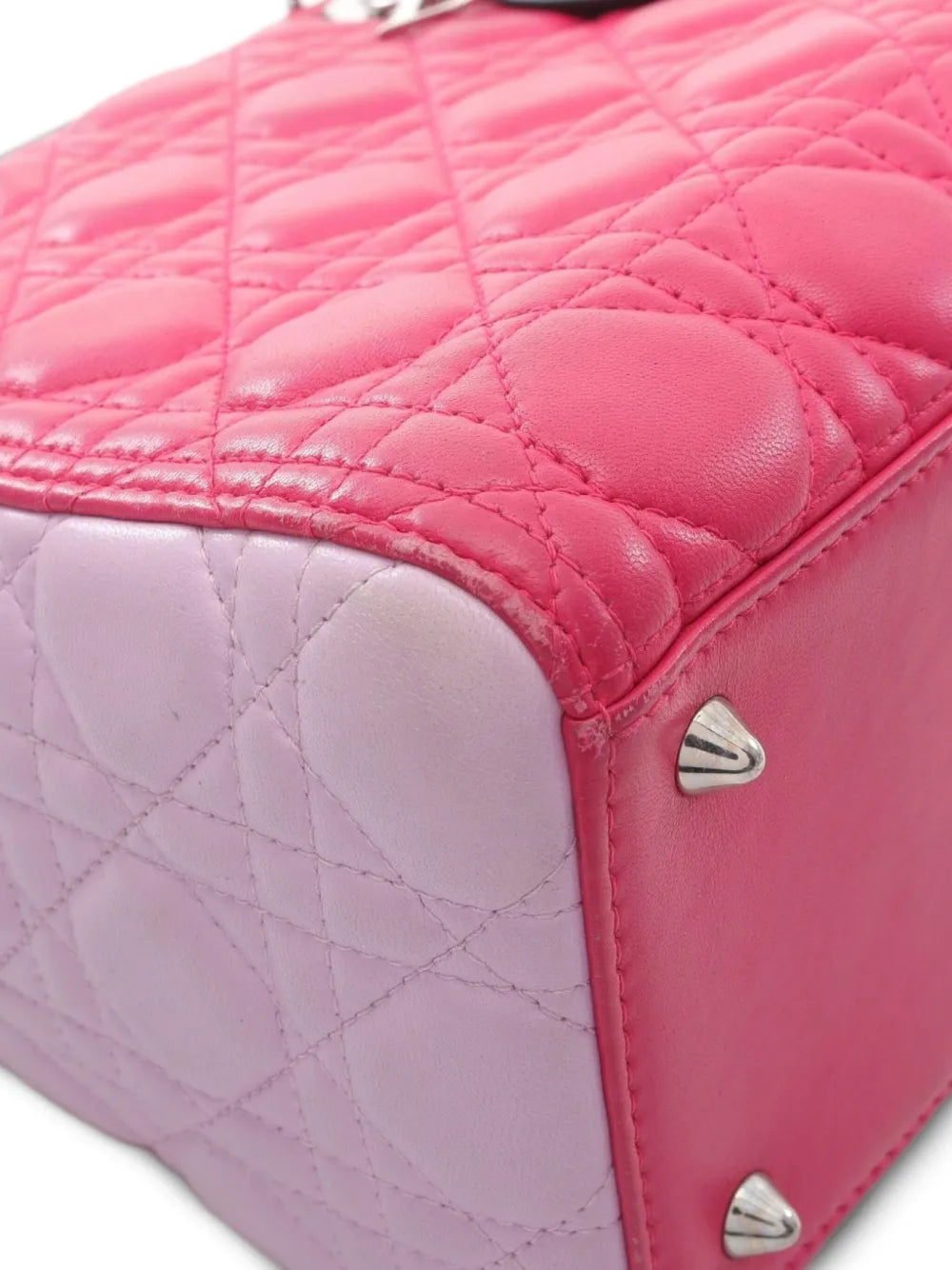 Pre-OwnedChristian Dior Pre-Owned2000s Cannage Lady Dior two-way handbag