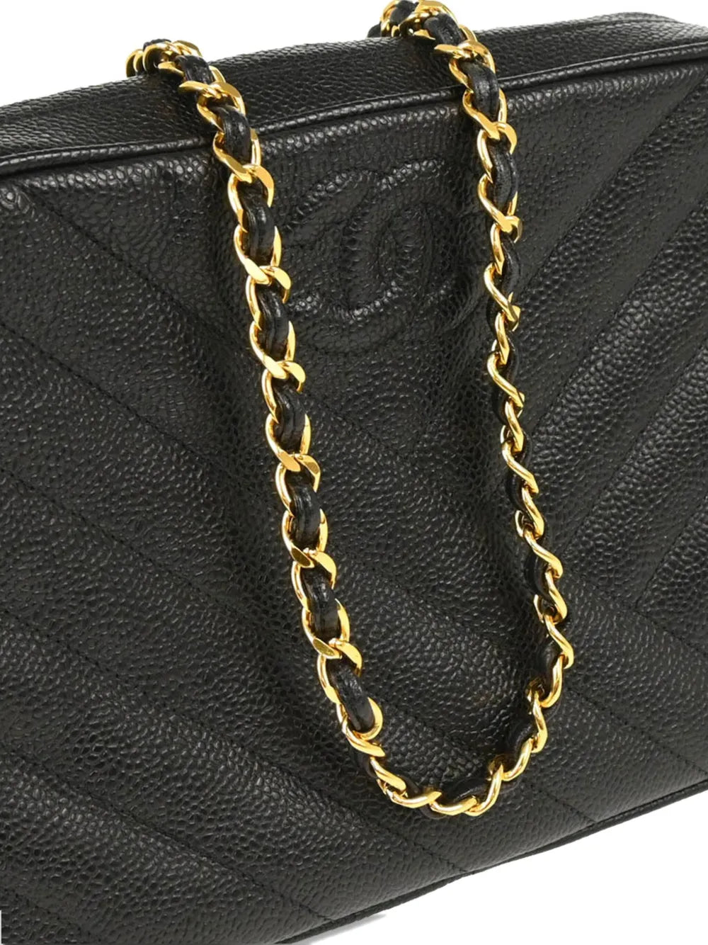 Pre-OwnedCHANEL Pre-Owned1992 small CC quilted shoulder bag