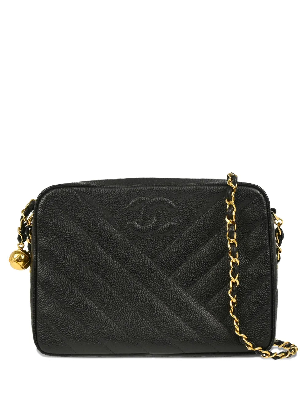 Pre-OwnedCHANEL Pre-Owned1992 small CC quilted shoulder bag