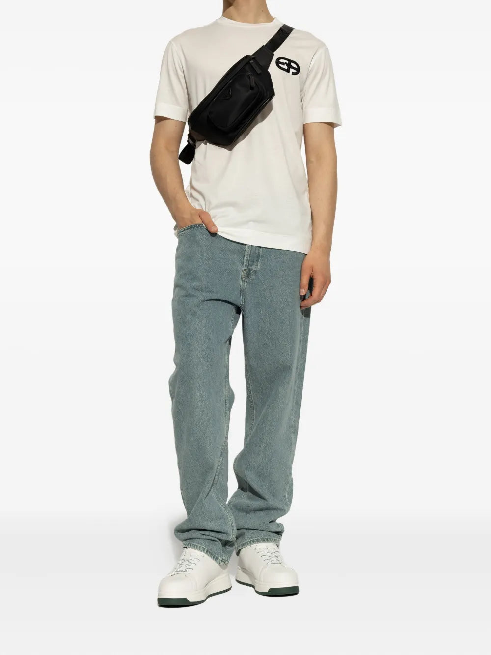 Emporio Armani Logo-Appliqu Sneakers