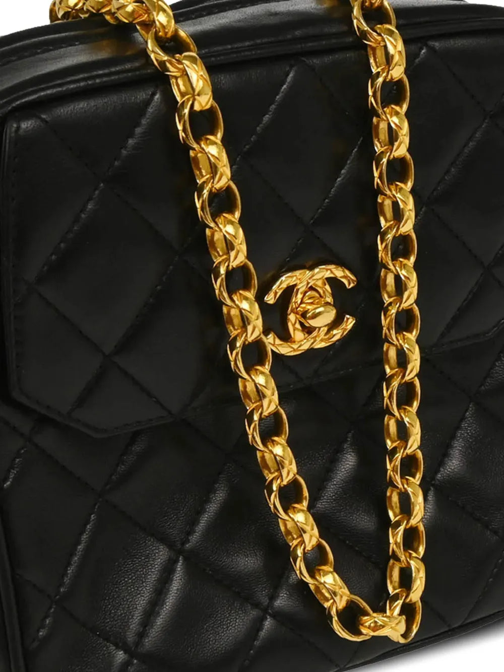 Pre-OwnedCHANEL Pre-Owned1992 mini chain camera bag