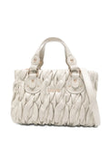 LIU JOquilted tote bag