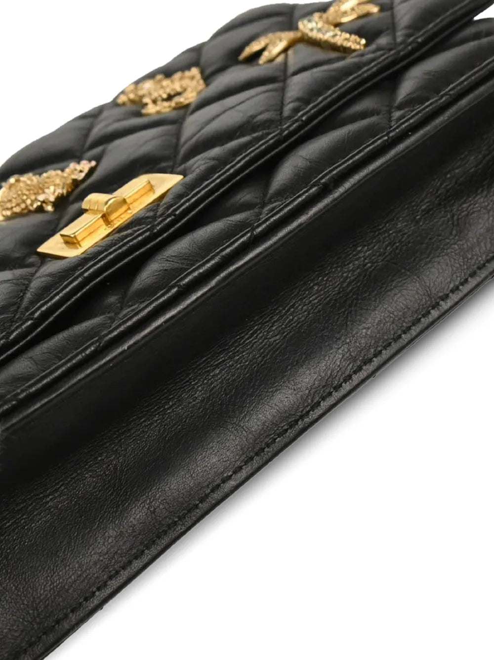 Pre-OwnedCHANEL Pre-Owned2017 Lucky Charm wallet on chain