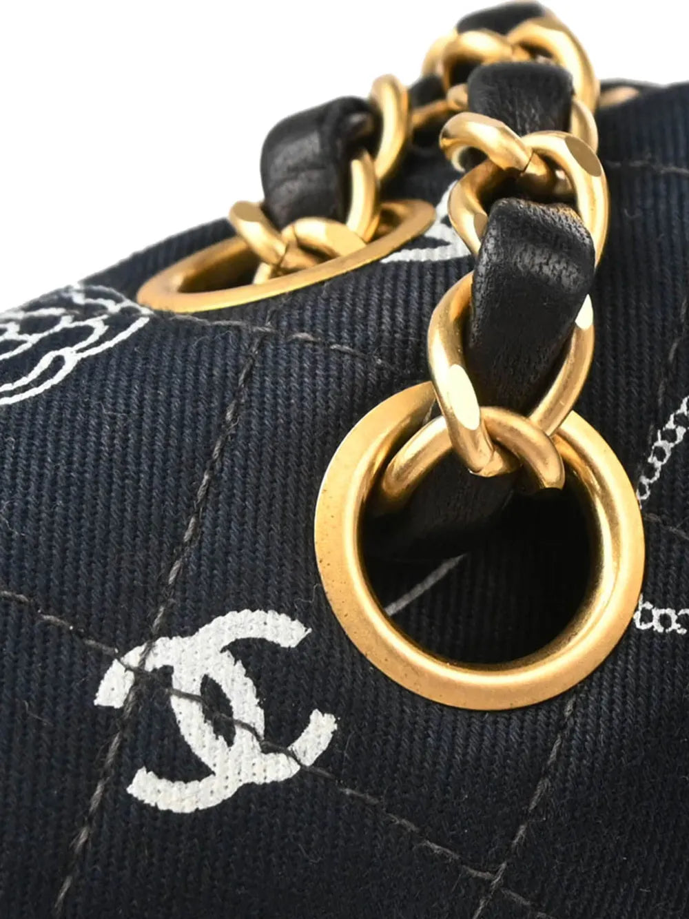 Pre-OwnedCHANEL Pre-Owned2002 medium Icon Double Flap shoulder bag