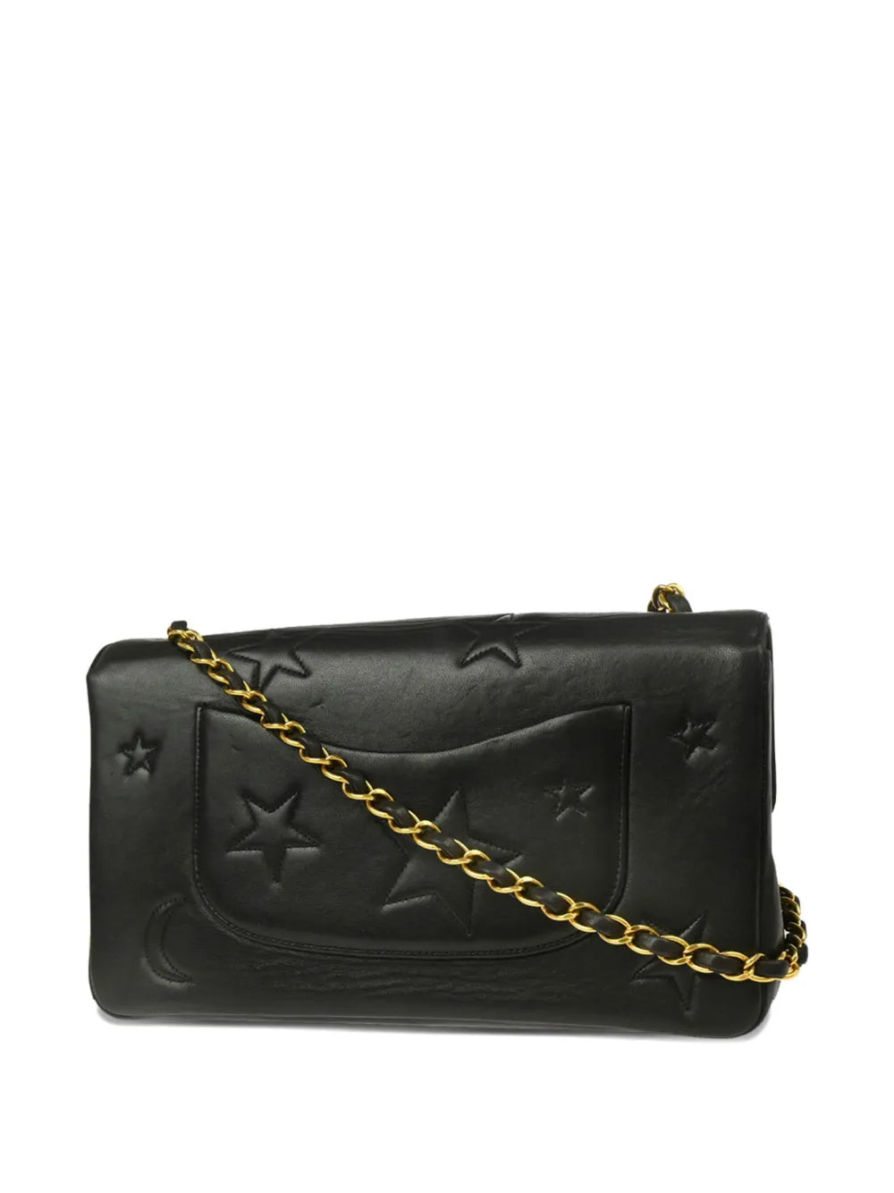 Pre-OwnedCHANEL Pre-Owned1995 medium Star Stitch Classic Single Flap shoulder bag