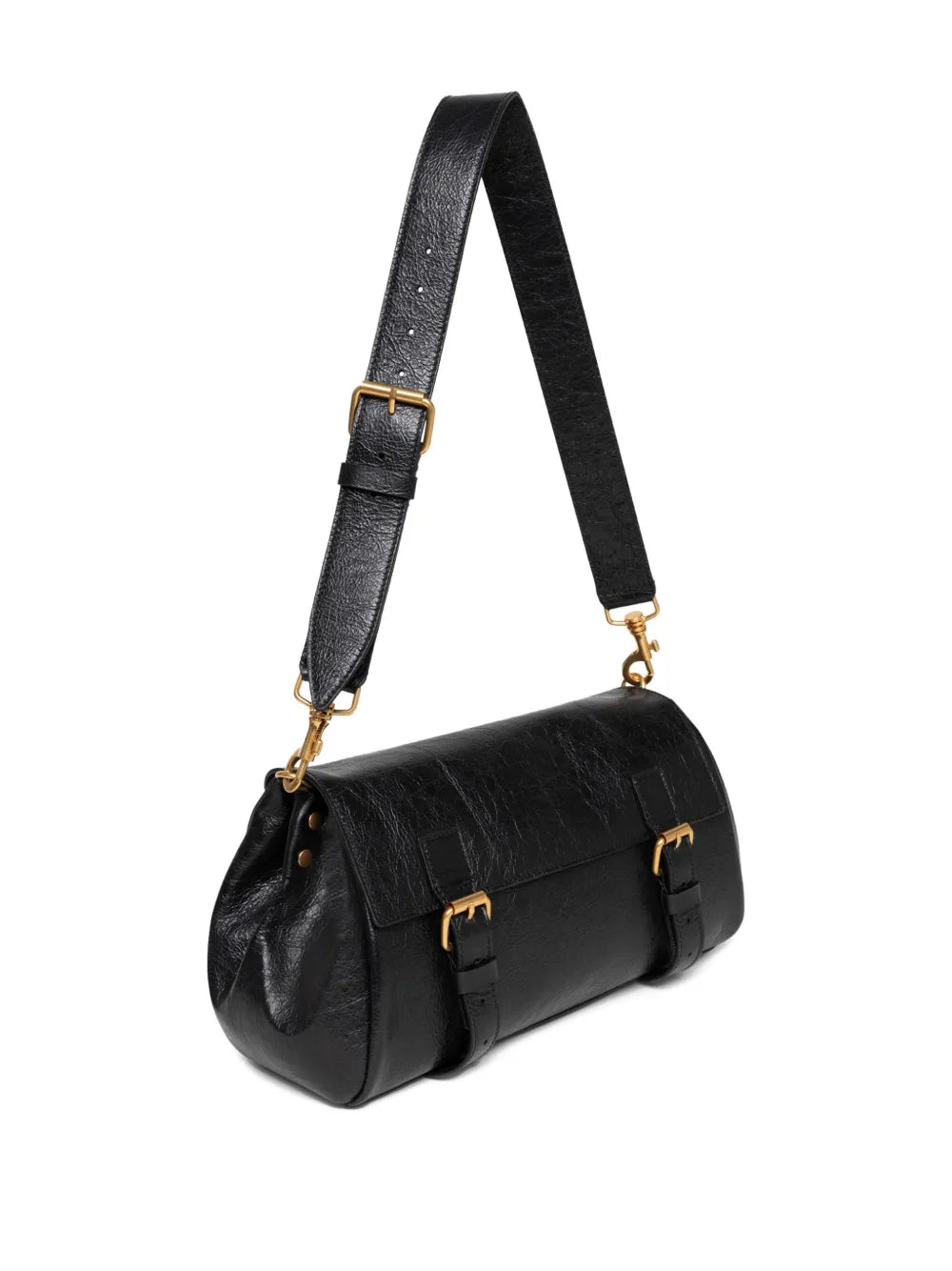 DRIES VAN NOTENbuckle-fastening leather shoulder bag