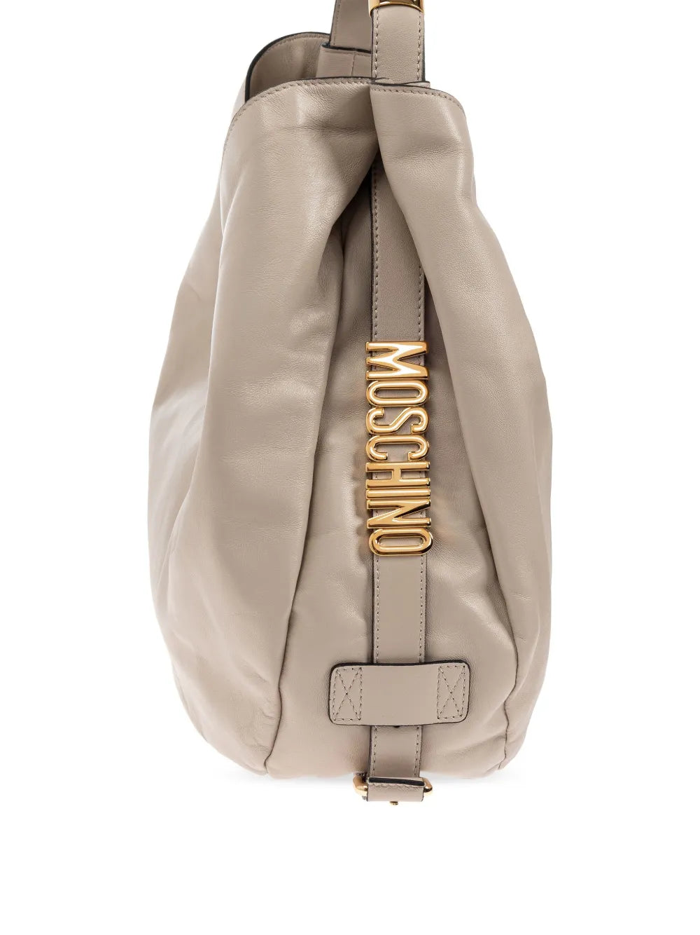 Moschinoleather tote bag
