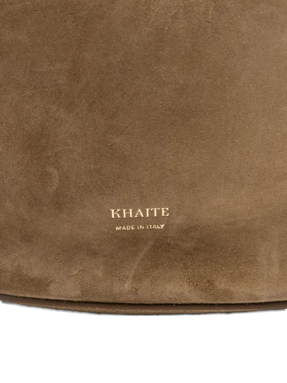 KHAITEsuede shoulder bag