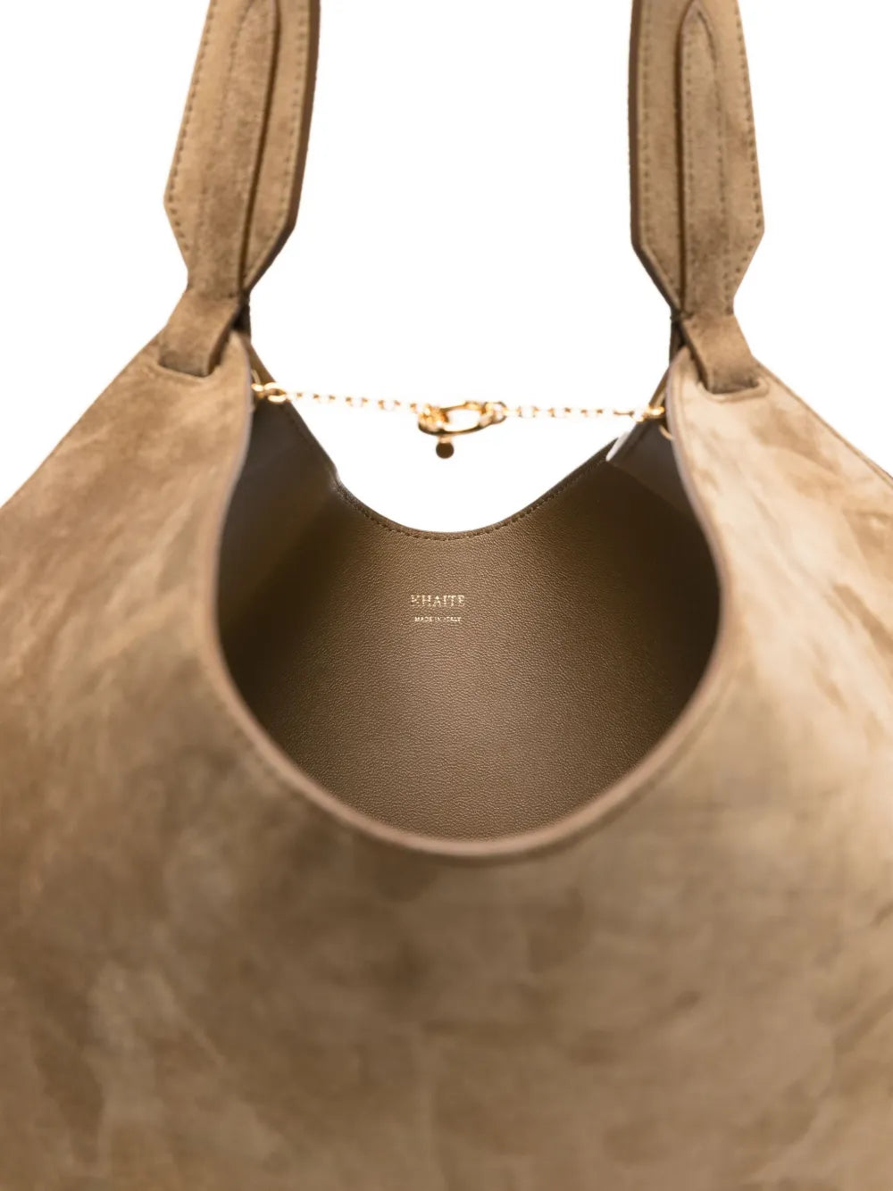 KHAITEsuede shoulder bag