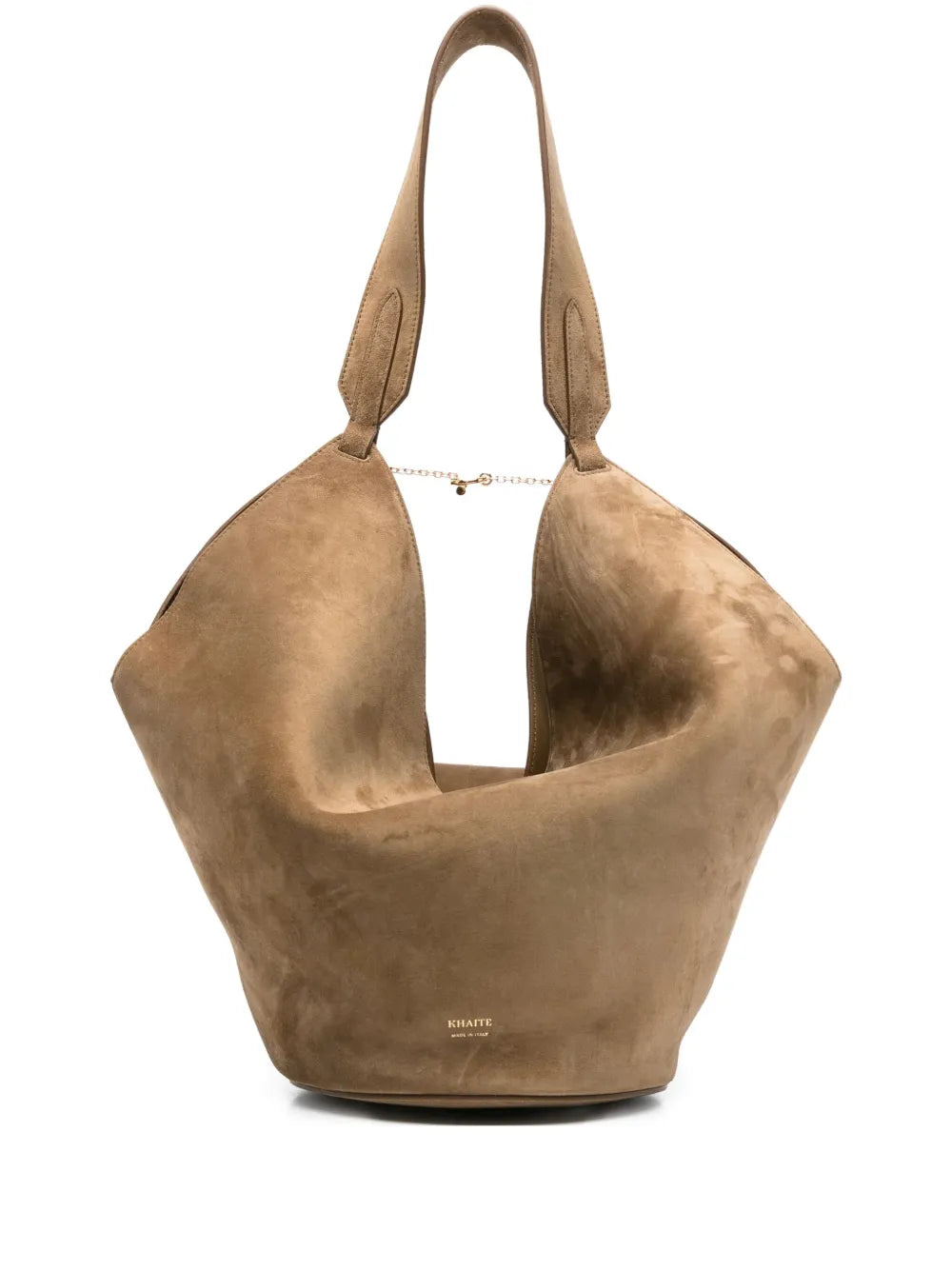 KHAITEsuede shoulder bag