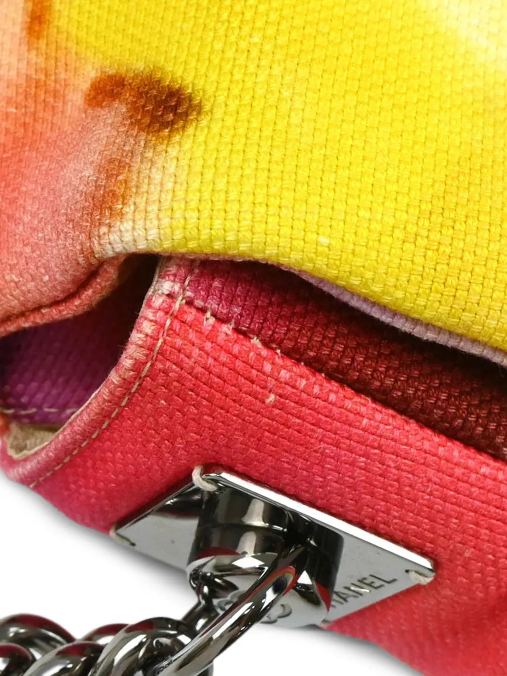 Pre-OwnedCHANEL Pre-Owned2015 abstract floral-print shoulder bag