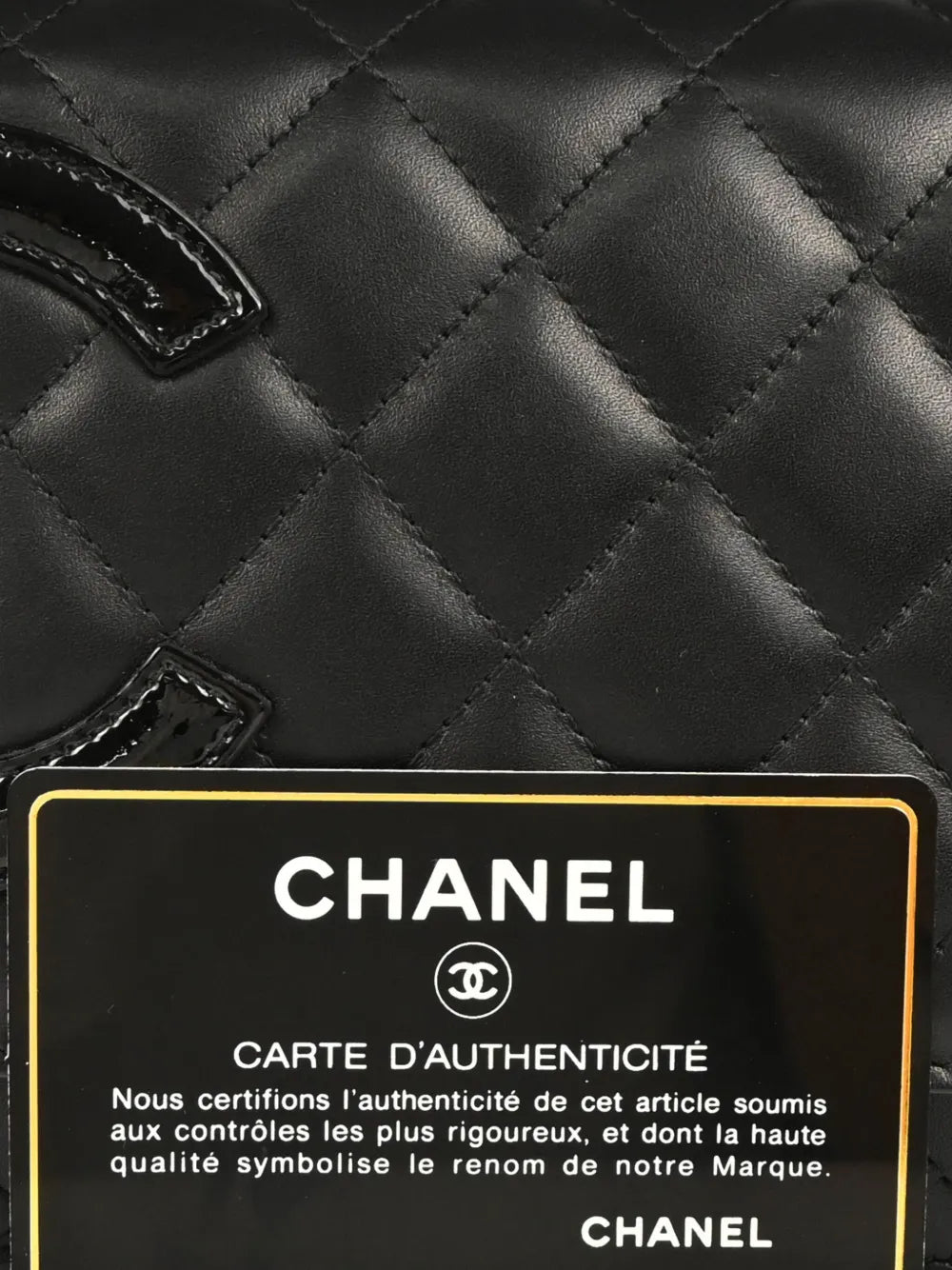 Pre-OwnedCHANEL Pre-Owned2010 Cambon Ligne clutch bag