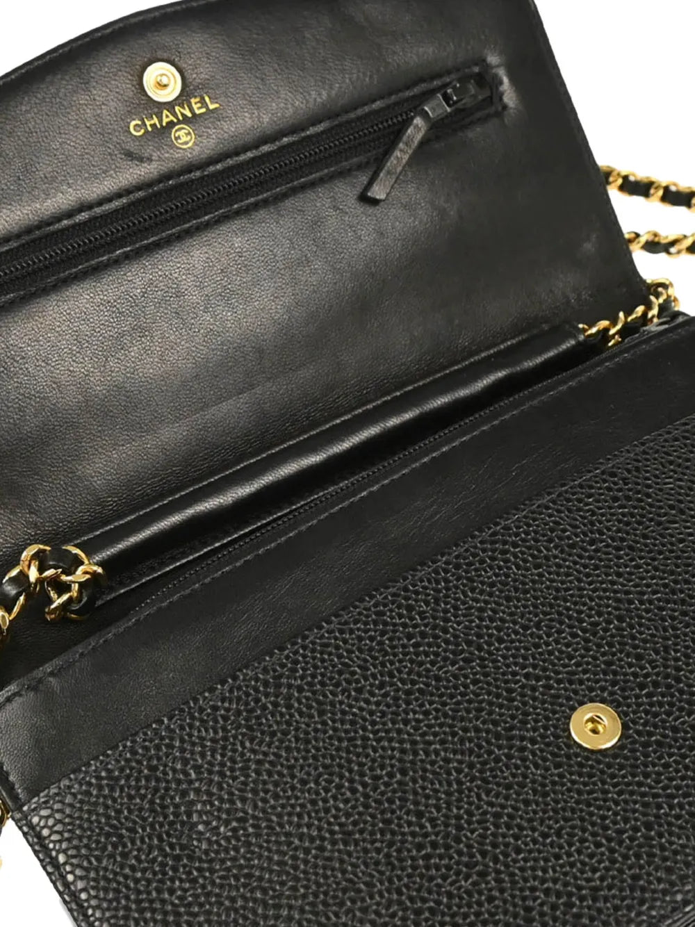 Pre-OwnedCHANEL Pre-Owned2002 Timeless Chain On Wallet shoulder bag