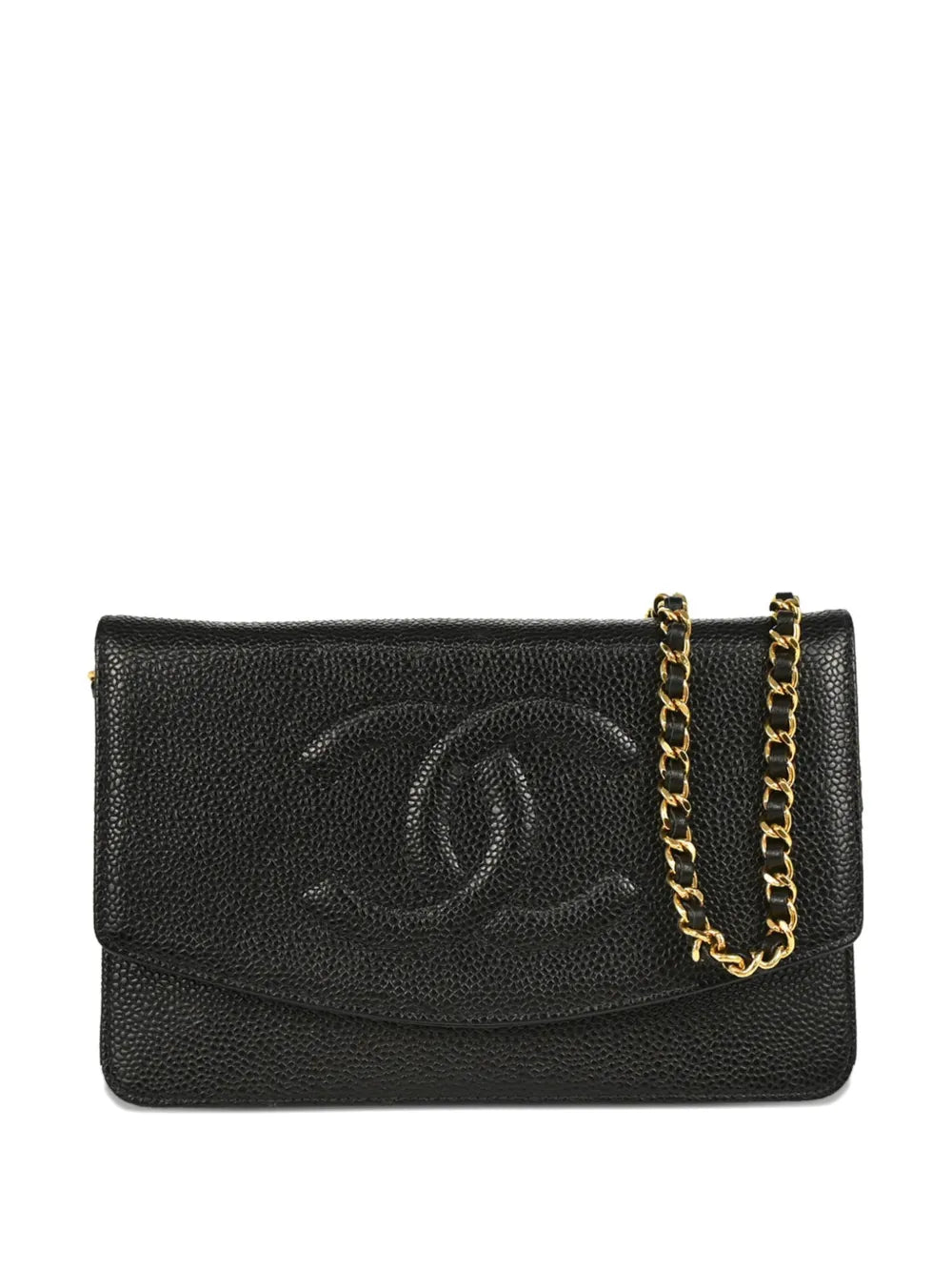 Pre-OwnedCHANEL Pre-Owned2002 Timeless Chain On Wallet shoulder bag