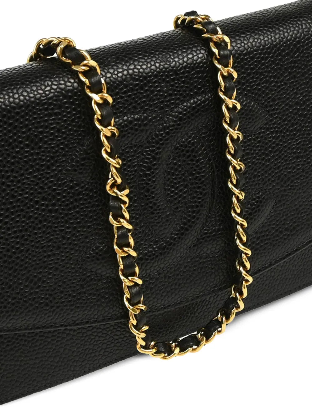Pre-OwnedCHANEL Pre-Owned2002 Timeless Chain On Wallet shoulder bag