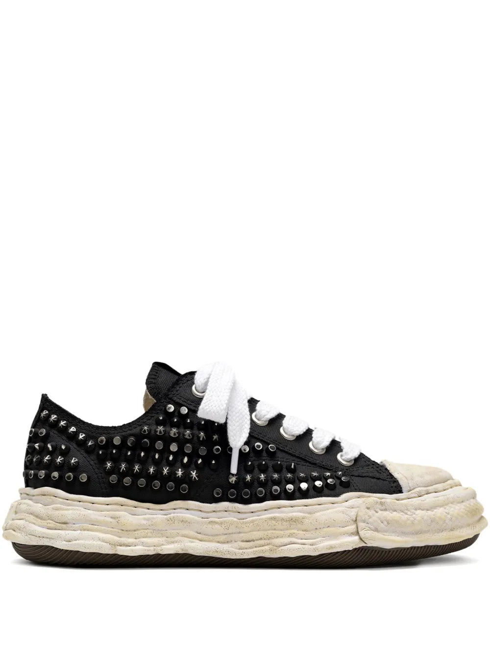 Maison Mihara Yasuhiro Studded Peterson23 Canvas Trainers