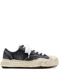 Maison Mihara Yasuhiro Hank Bleach-Denim Low-Top Sneakers