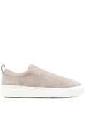 Kiton Slip-On Suede Sneakers