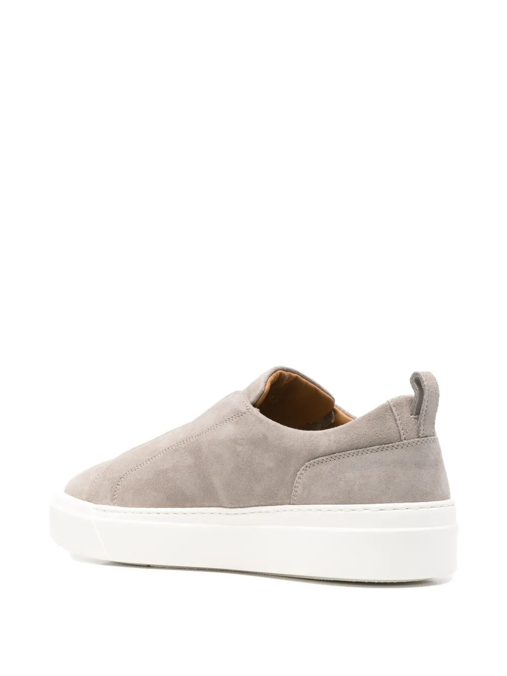 Kiton Slip-On Suede Sneakers