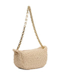 Fabiana Filippichain-strap knitted shoulder bag