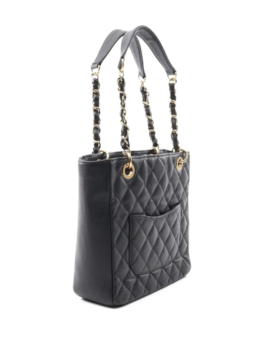 Pre-OwnedCHANEL Pre-Owned2012 Interlocking CC-logo tote bag