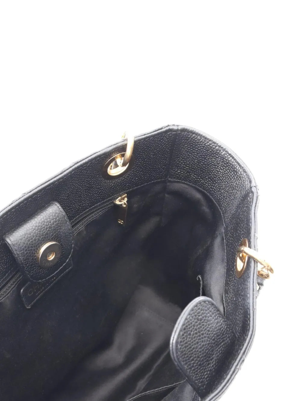 Pre-OwnedCHANEL Pre-Owned2012 Interlocking CC-logo tote bag