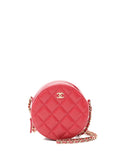 Pre-OwnedCHANEL Pre-Owned2019 matelasse round bag