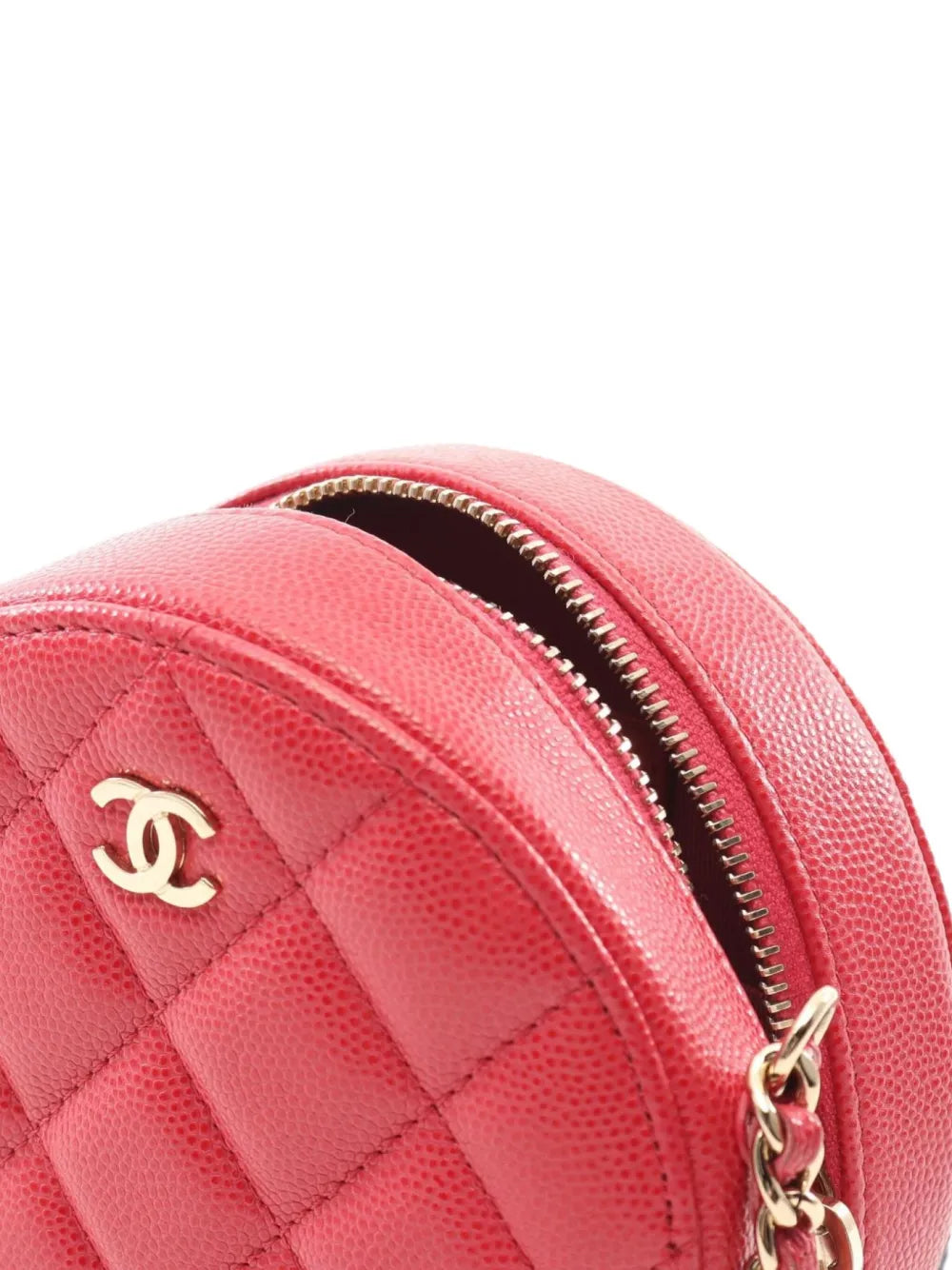 Pre-OwnedCHANEL Pre-Owned2019 matelasse round bag