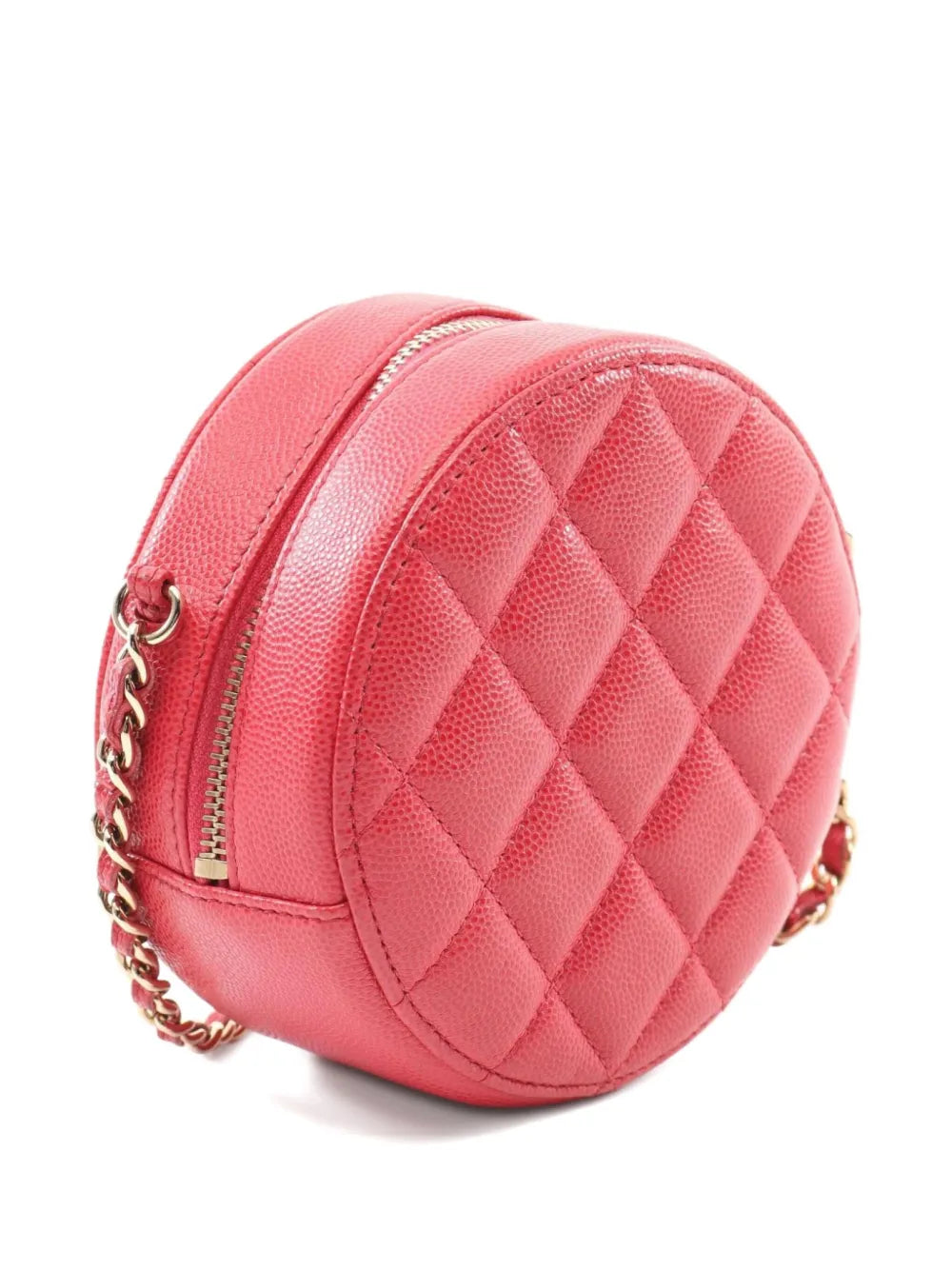 Pre-OwnedCHANEL Pre-Owned2019 matelasse round bag