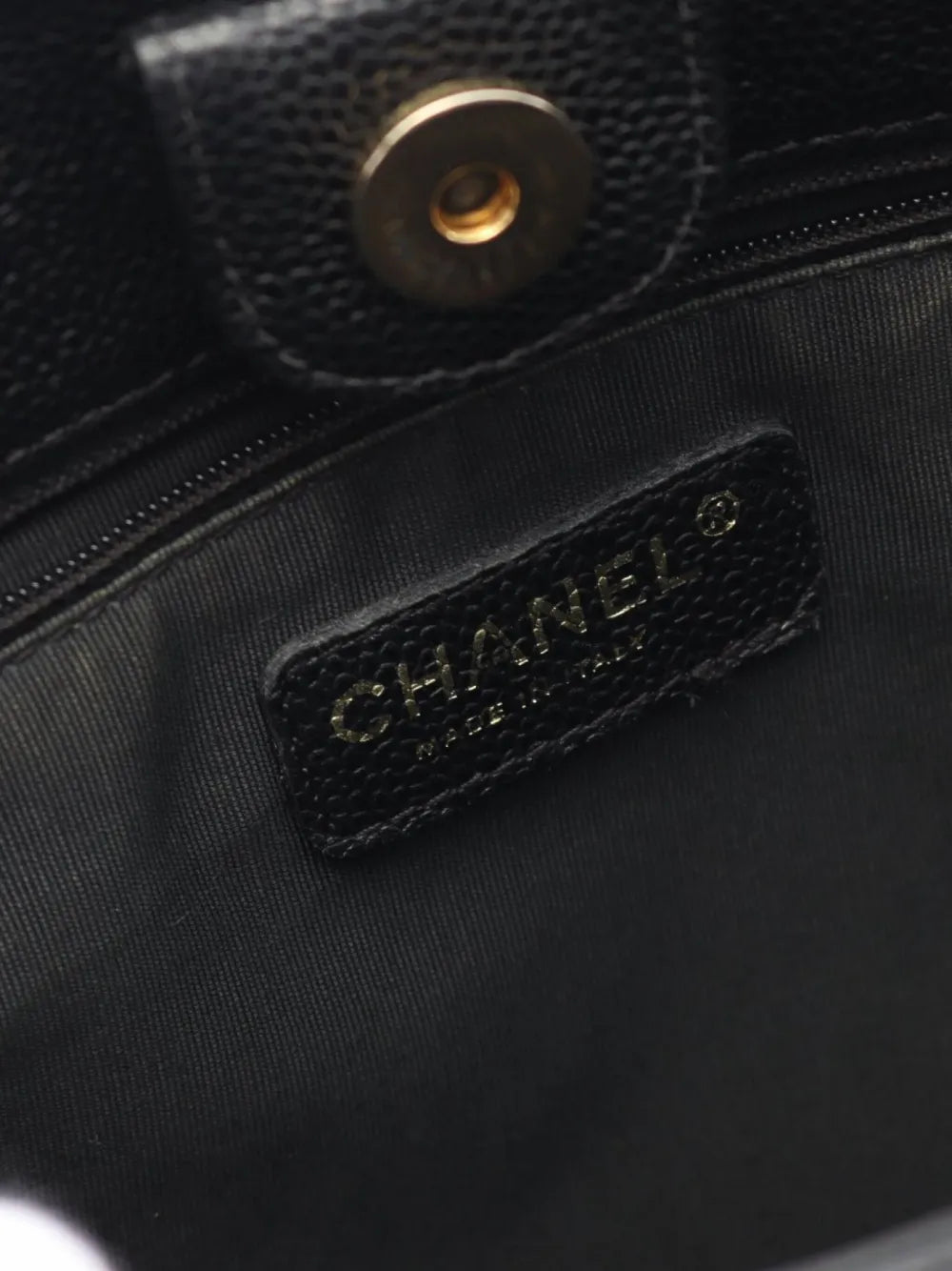 Pre-OwnedCHANEL Pre-Owned2003 Interlocking CC-logo tote bag