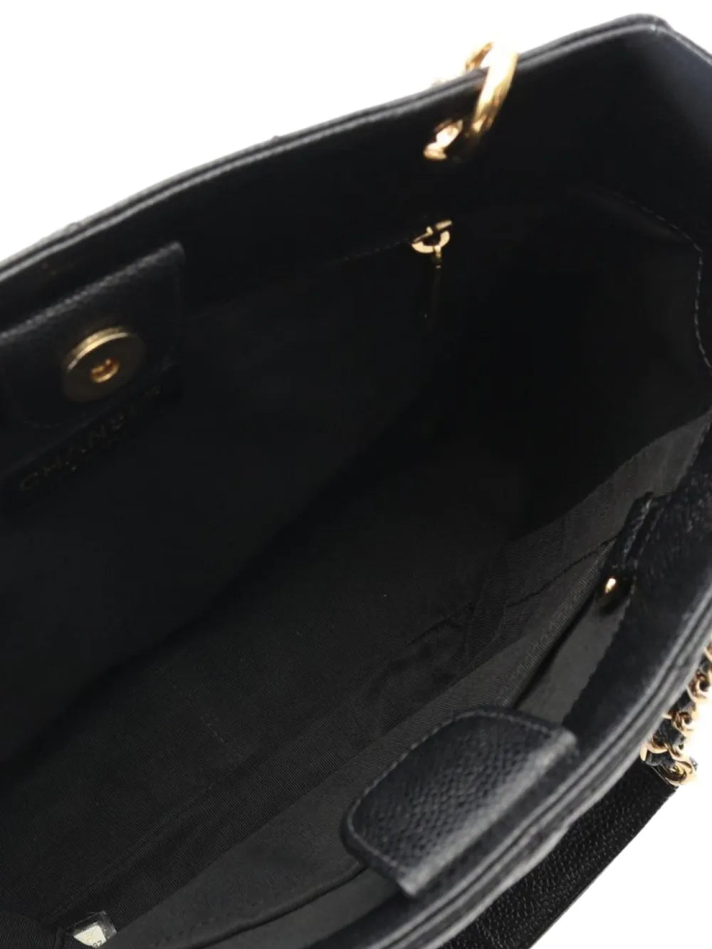 Pre-OwnedCHANEL Pre-Owned2003 Interlocking CC-logo tote bag