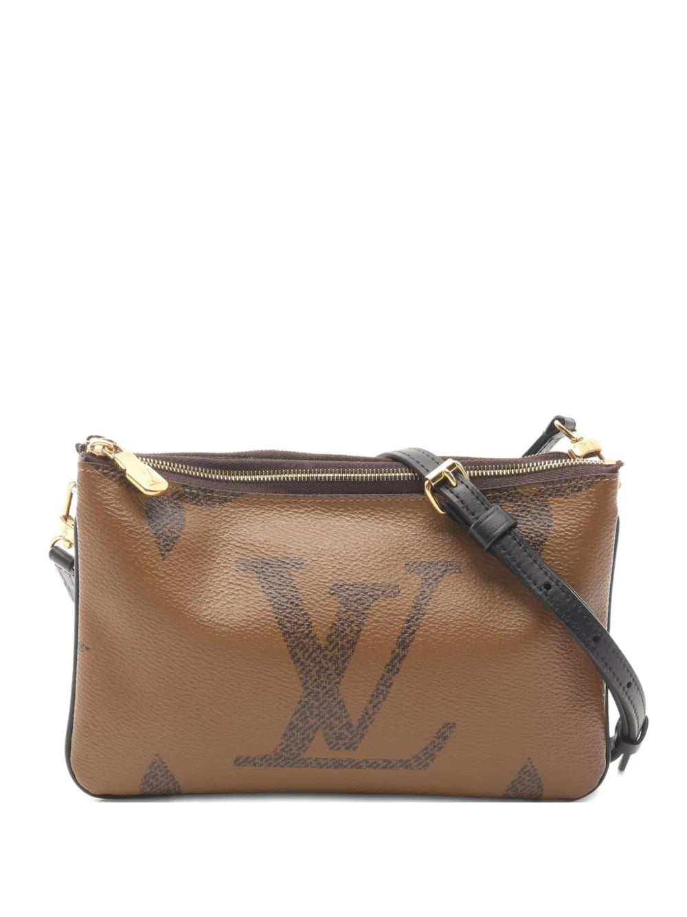Pre-OwnedLouis Vuitton Pre-Owned2020 Double Zip Monogram Shoulder Bag