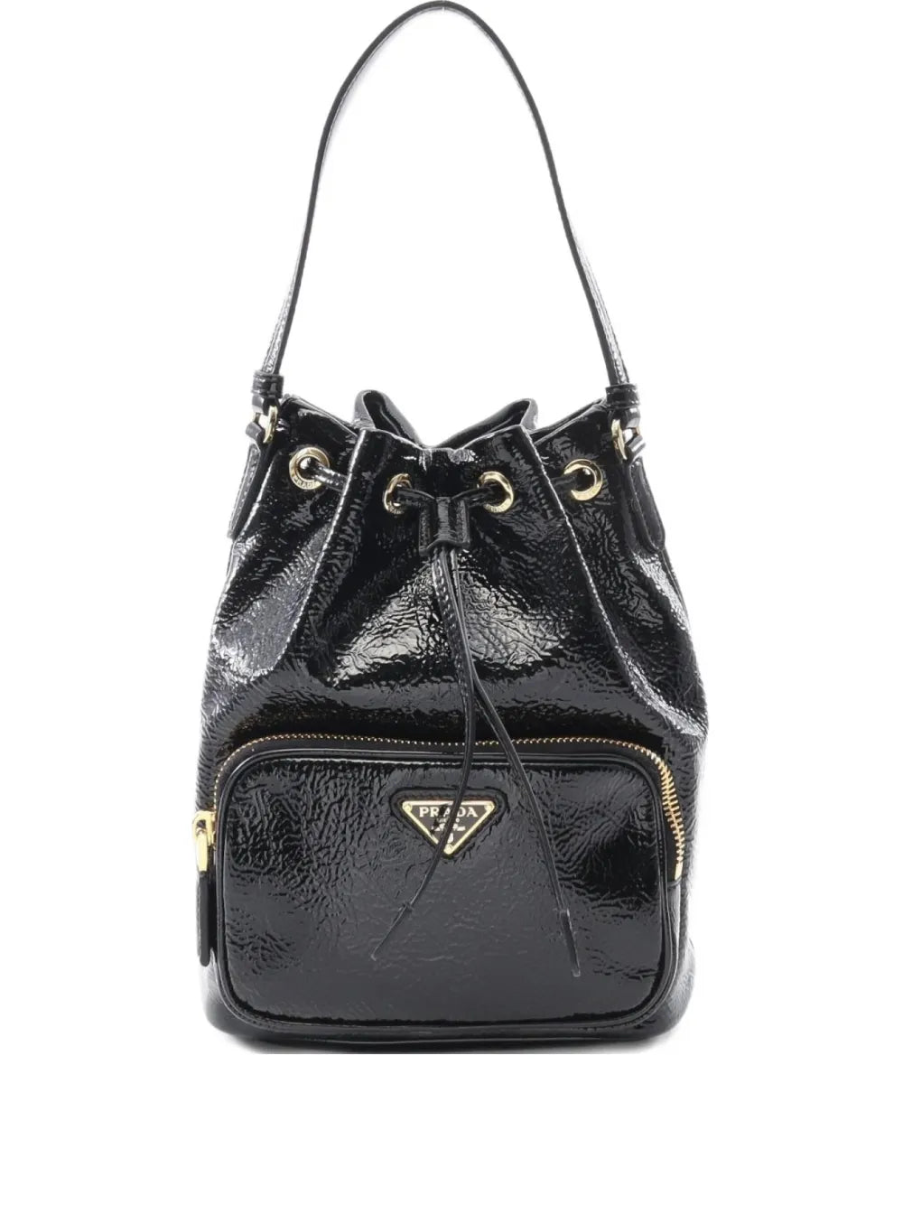 Pre-OwnedPrada Pre-Owned2021 Duet Naplak bucket bag