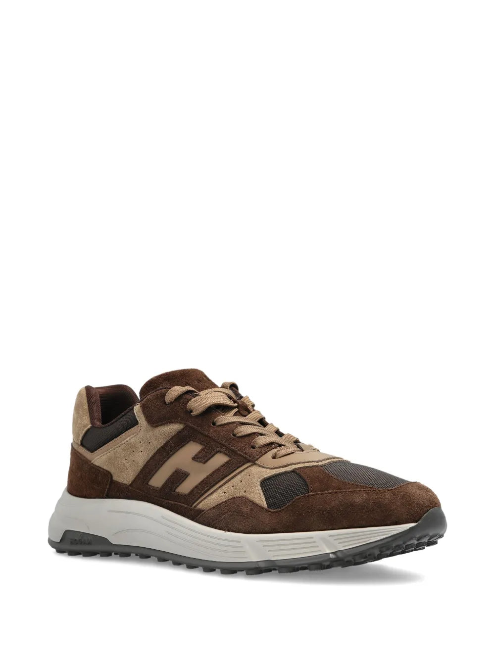 Hogan Suede-Leather Panel Sneakers