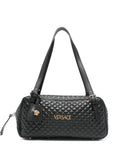 Versacequilted leather tote bag